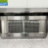 RVS Afzuigkap Dampkap Premium-line motor 1500 kuub schuin model 160 cm 230V Horeca - Afbeelding 2