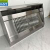 RVS Afzuigkap Dampkap Premium-line motor 1500 kuub schuin model 160 cm 230V Horeca - Afbeelding 3