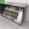 RVS Afzuigkap Dampkap Premium-line motor 1500 kuub doos model 160 cm 230V Horeca - Afbeelding 4