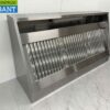 RVS Afzuigkap Dampkap Premium-line Motor 2000 kuub Schuin Model 180 cm 230V Horeca - Afbeelding 3