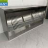 RVS HCB Afzuigkap Dampkap Premium-line Motor 2000 Kuub Box Doos model 200cm 230V Horeca - Afbeelding 3