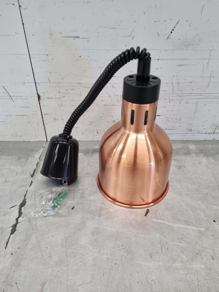 Warmhoudlamp Brons Infraroodlamp 250 230V - Horecacentrum Brabant