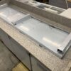RVS Wandschap schap 180 x 40 cm Horeca - Afbeelding 4