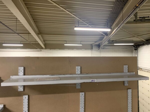 RVS Wandschap schap 200 x 30 cm Horeca
