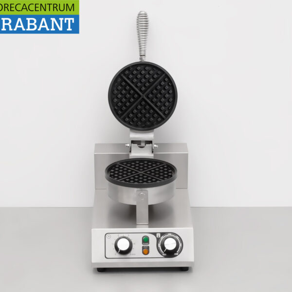 HCB RVS Wafelijzer met timer 230V Horeca