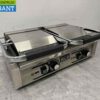 RVS Dubbele Contactgrill Paninigrill Grill Glad 230V Horeca - Afbeelding 3
