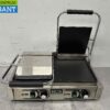 RVS Dubbele Contactgrill Paninigrill Grill Glad 230V Horeca - Afbeelding 4