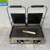 RVS Dubbele Contactgrill Paninigrill Grill Glad 230V Horeca - Afbeelding 6
