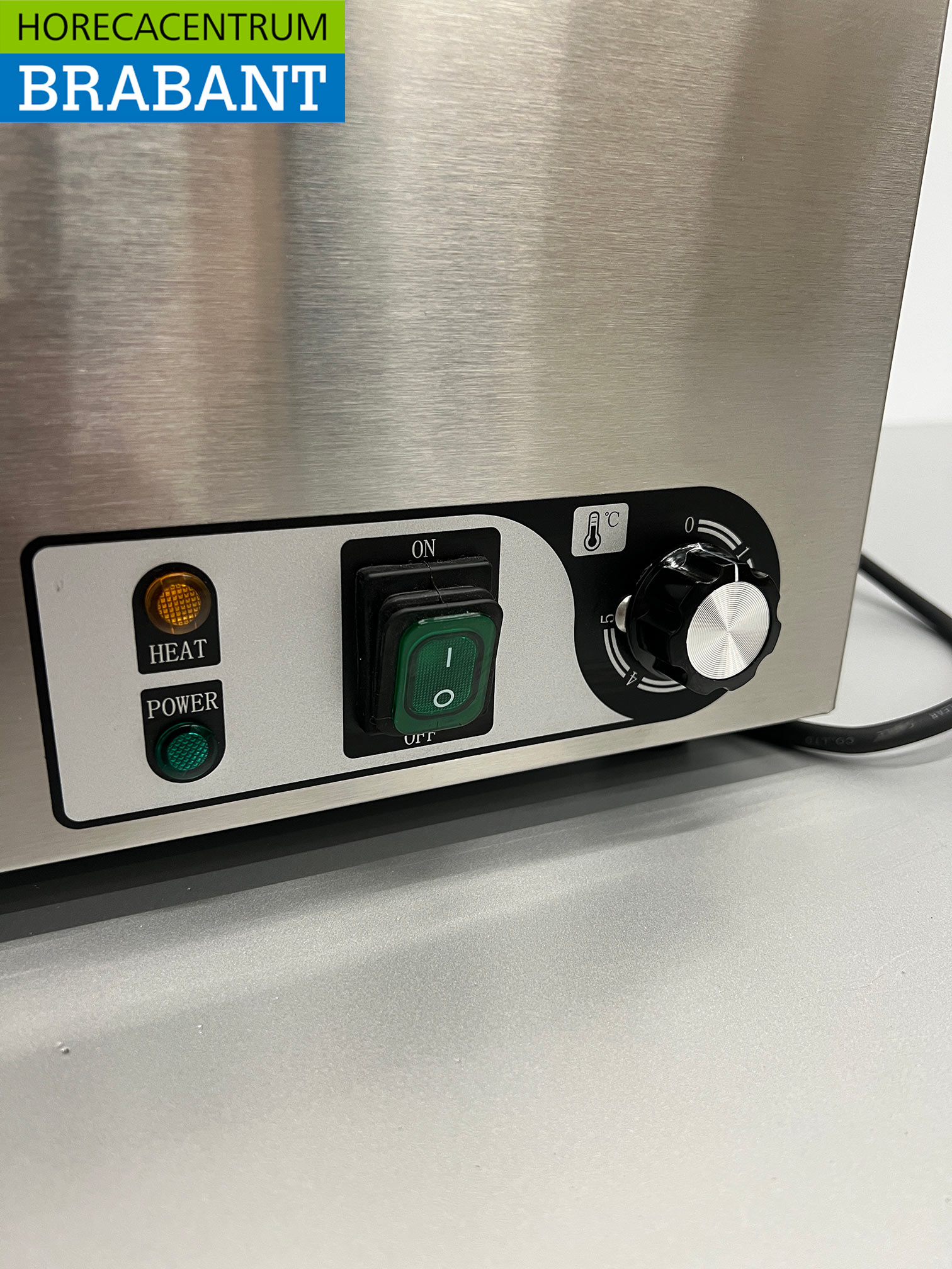 RVS HCB Bain marie 1/1 GN 230V Horeca - Afbeelding 5