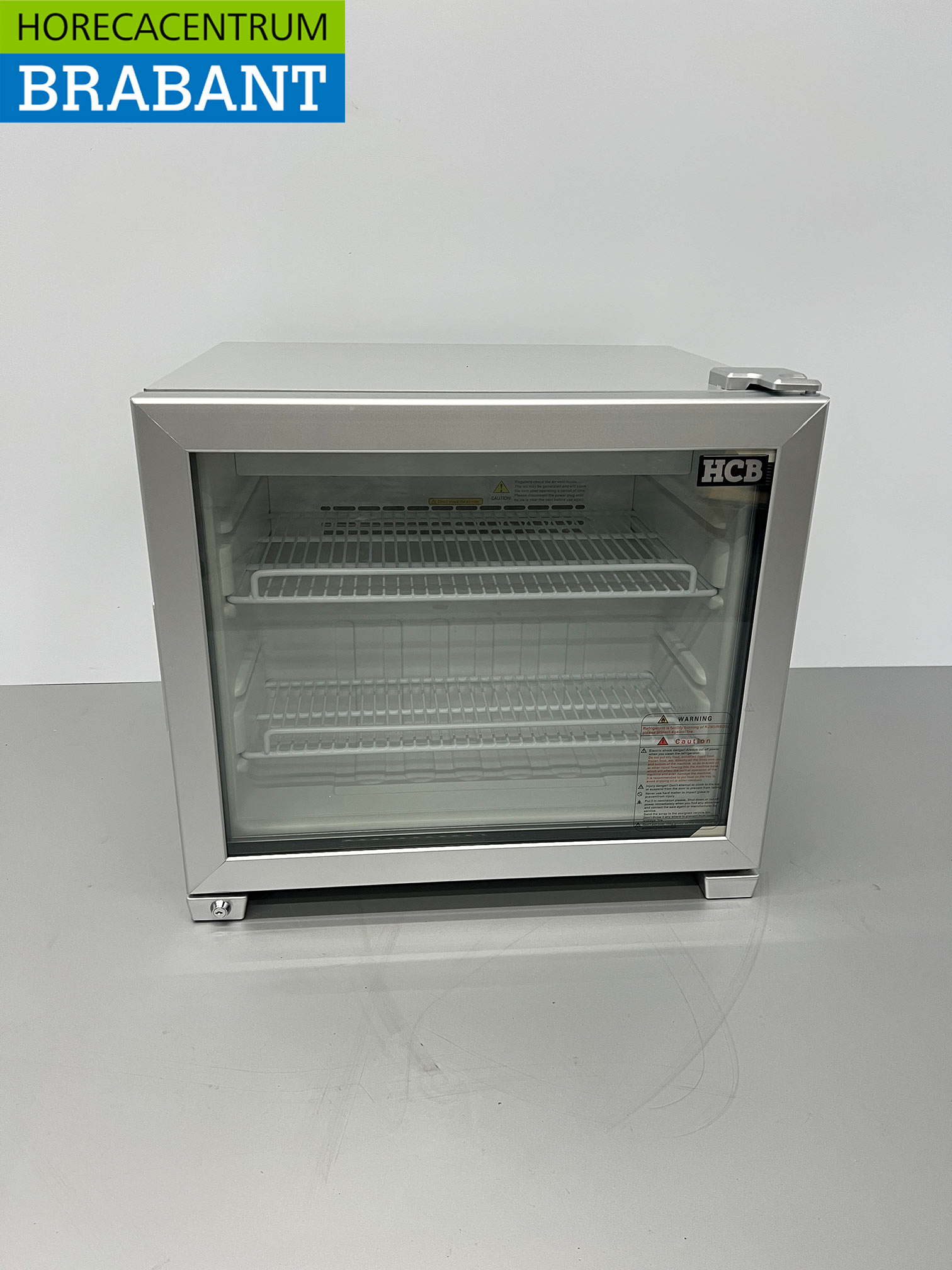 HCB Glasdeurvrieskast Vrieskast met glazen deur 55 liter 230V Horeca