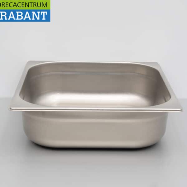 HCB RVS Gastronorm bak GN bak 2/3 Diepte 100 mm Horeca