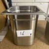 RVS Gastronorm bak GN bak 1/6 Diepte 200 mm Horeca