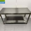 RVS Werktafel Tafel Premium-line 150 x 60 x 85 cm Horeca - Afbeelding 2