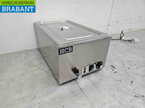 HCB RVS Bain marie 1/1 GN 230V Horeca - Afbeelding 3