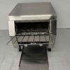 RVS Doorloop toaster Broodrooster Conveyor oven 300 stuks 230V Horeca