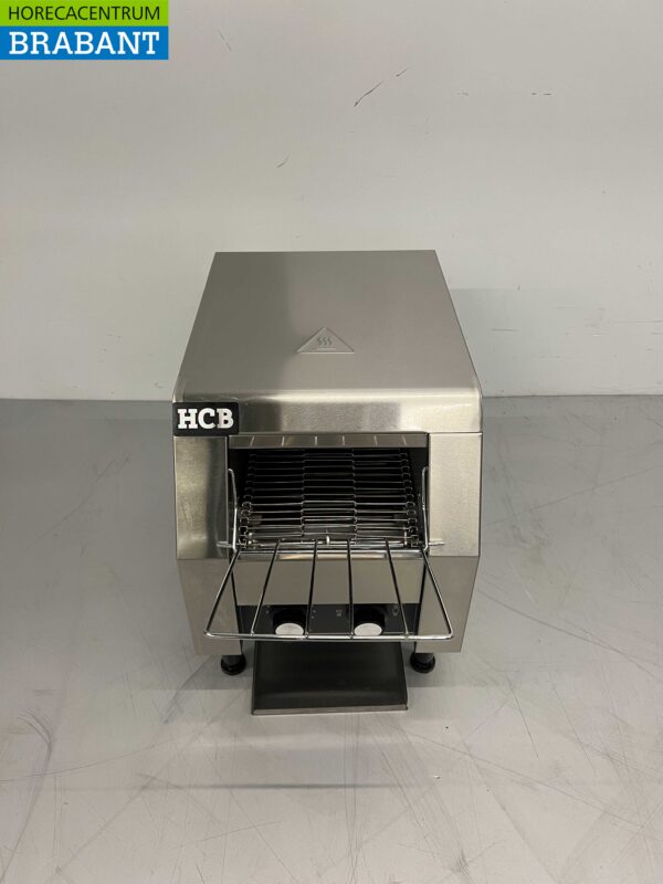 RVS Doorloop toaster Broodrooster Conveyor oven 150 stuks 230V Horeca