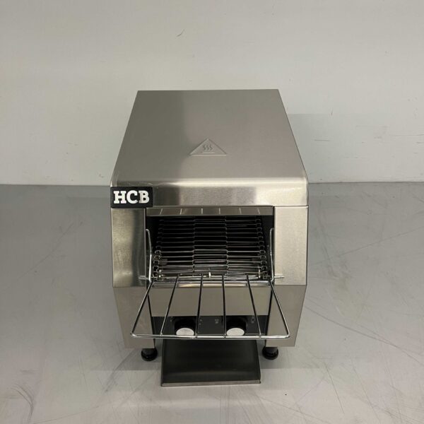 RVS Doorloop toaster Broodrooster Conveyor oven 150 stuks 230V Horeca