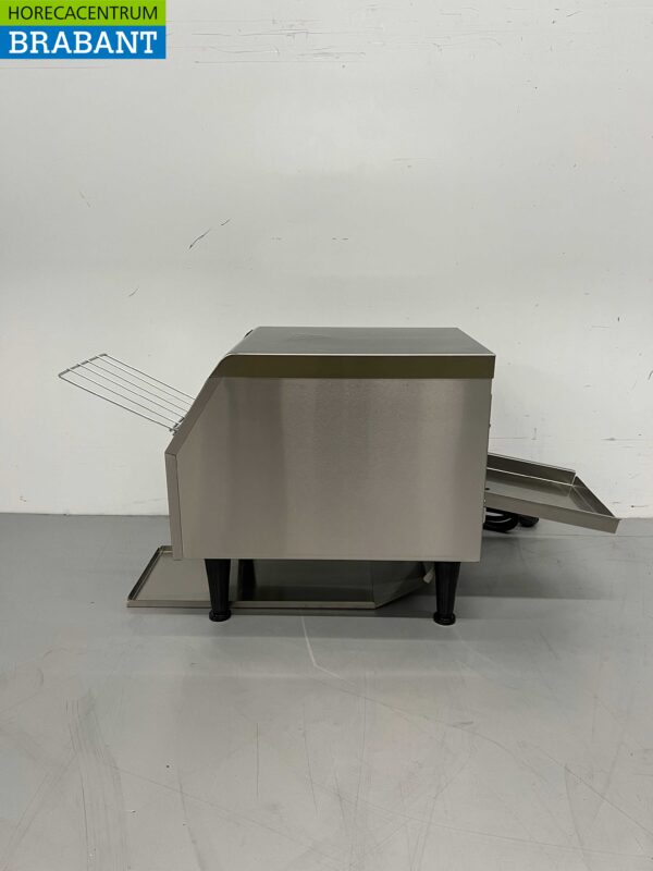 RVS Doorloop toaster Broodrooster Conveyor oven 150 stuks 230V Horeca - Afbeelding 5