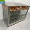 RVS Warmhoudvitrine Warmtevitrine 66,5 cm 230V Horeca - Afbeelding 7