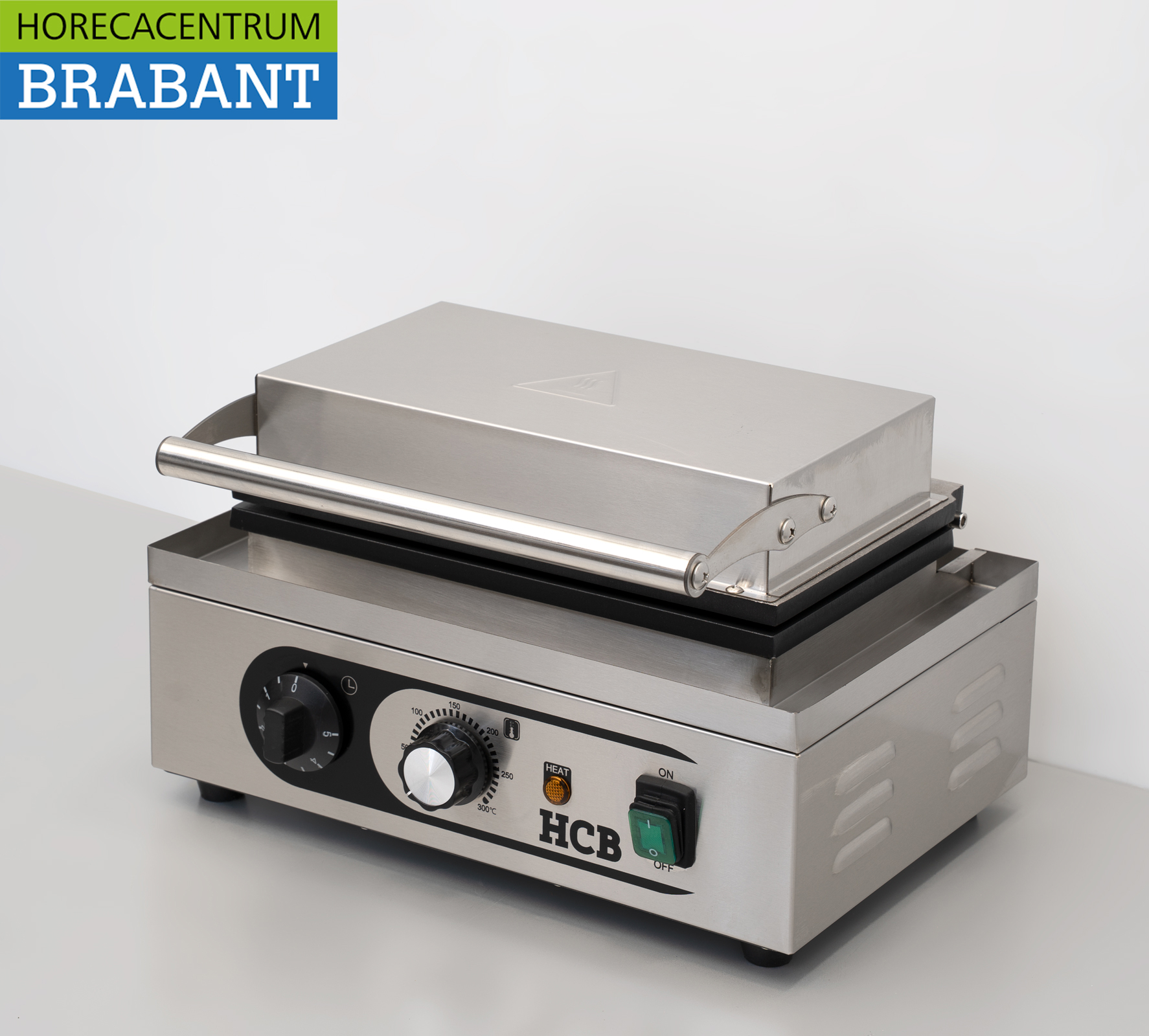 HCB RVS Wafelijzer Luikse wafels 230V Horeca - Afbeelding 3