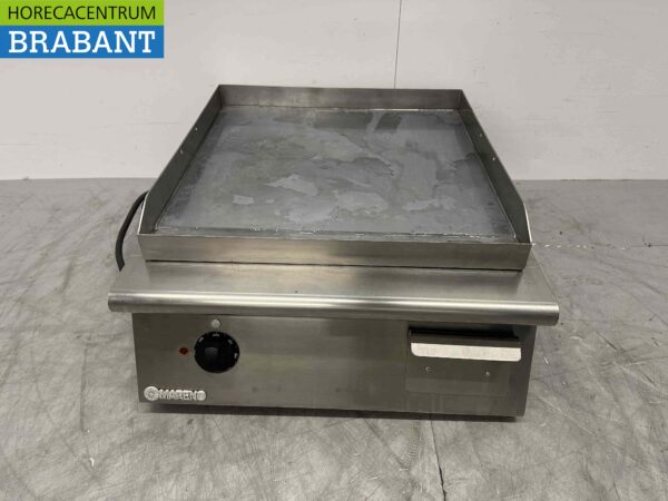 RVS Mareno Gladde bakplaat grillplaat 60 cm 400V Horeca