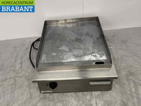 RVS Mareno Gladde bakplaat grillplaat 60 cm 400V Horeca - Afbeelding 2