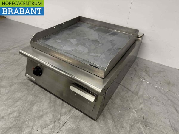RVS Mareno Gladde bakplaat grillplaat 60 cm 400V Horeca - Afbeelding 3