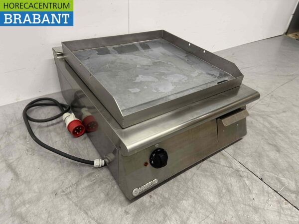 RVS Mareno Gladde bakplaat grillplaat 60 cm 400V Horeca - Afbeelding 4