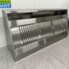 RVS Afzuigkap Dampkap Premium-line Motor 2000 kuub Schuin model 200 cm 230V Horeca - Afbeelding 3