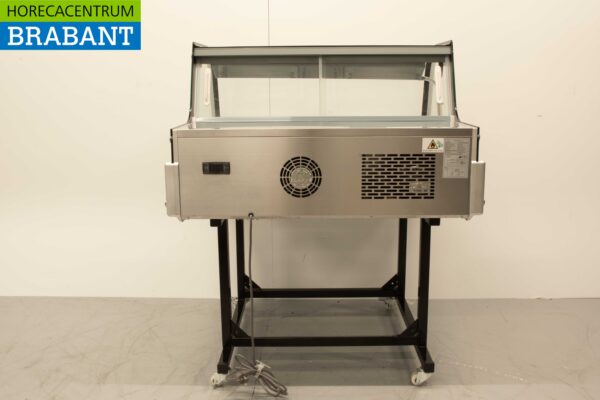 Verrijdbare koelvitrine Gekoelde vitrine 175 liter 230V Horeca - Afbeelding 4