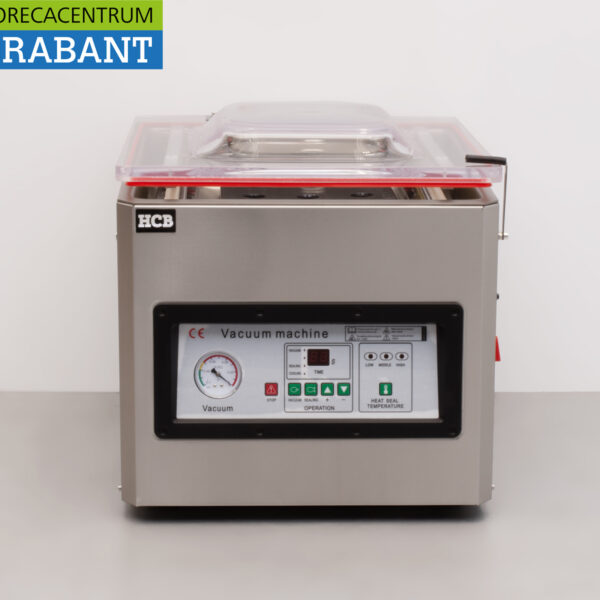 HCB RVS Vacuummachine Vacumeermachine Dubbele seal 400 mm 230V Horeca