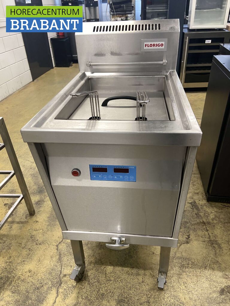 Middellandse Zee Werkelijk Wig RVS Florigo HR Hoog rendement Friteuse Frituur 20 liter 25 kW GAS Horeca -  Horecacentrum Brabant