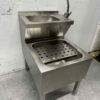 RVS HCB Dubbele Wasbak Spoelbak Uitgietbak combi Kraan 50,5 cm Horeca - Afbeelding 4