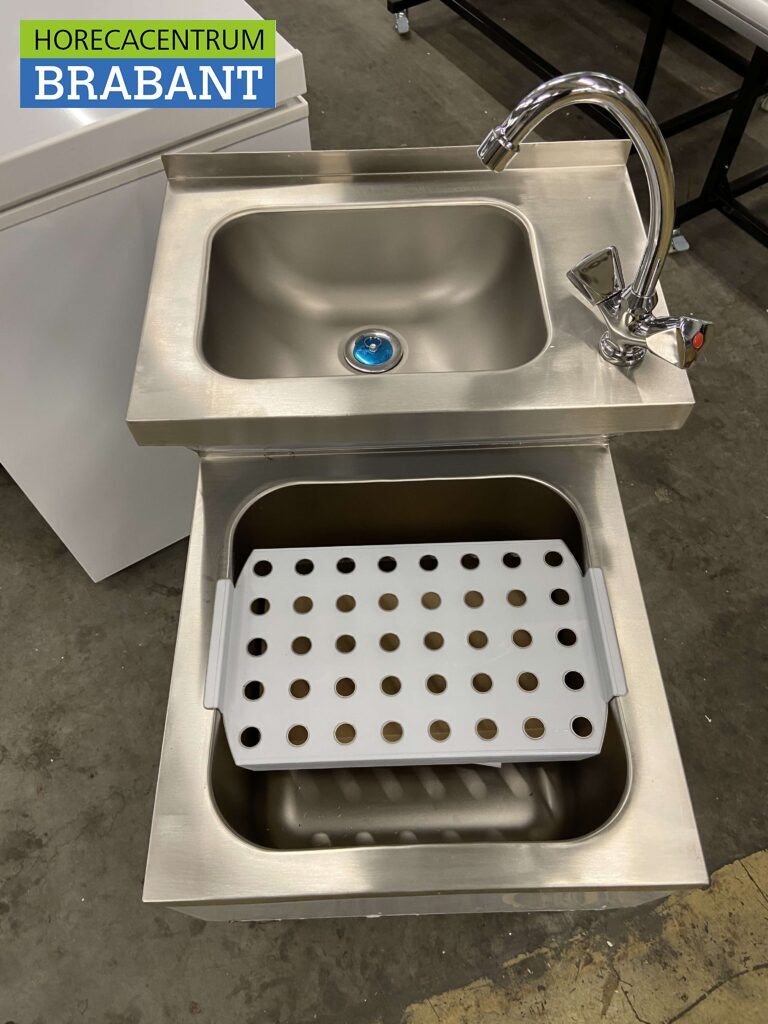 Articulatie Mens staal RVS Dubbele Wasbak Spoelbak Uitgietbak combi Kraan 50,5 cm Horeca - Horecacentrum Brabant Articulatie Mens staal RVS Dubbele Wasbak Spoelbak Uitgietbak combi Kraan 50,5 cm Horeca - Horecacentrum Brabant