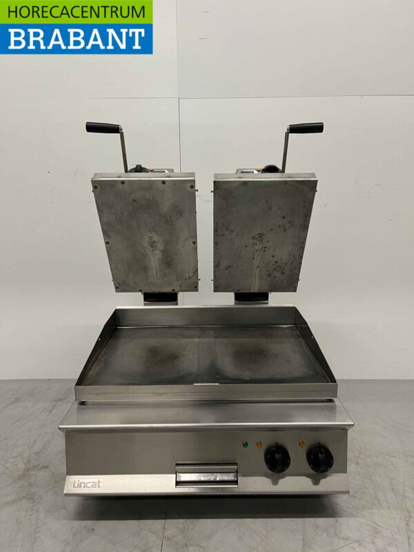 RVS Lincat Clam Grill Hamburgergrill Grillplaat 80 cm 17,2kW 400V Horeca - Afbeelding 4
