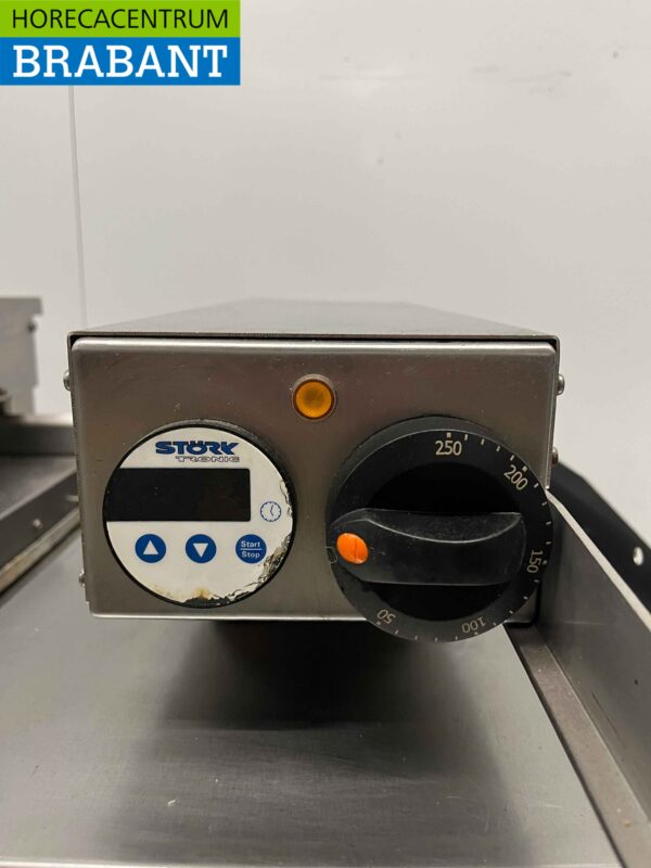 RVS Lincat Clam Grill Hamburgergrill Grillplaat 80 cm 17,2kW 400V Horeca - Afbeelding 6
