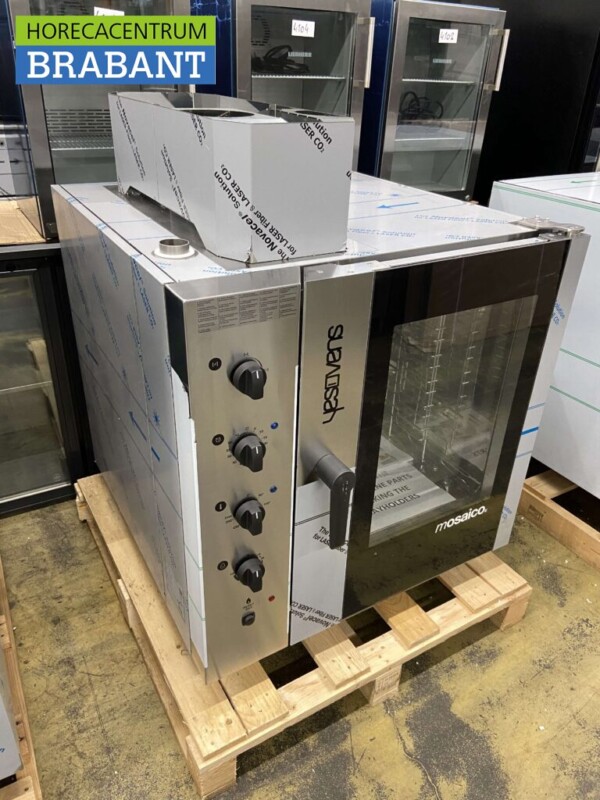 RVS Yesovens Mosaico Oven Stoomoven Combisteamer Steamer 7 x 1/1 GN GAS Horeca - Afbeelding 2