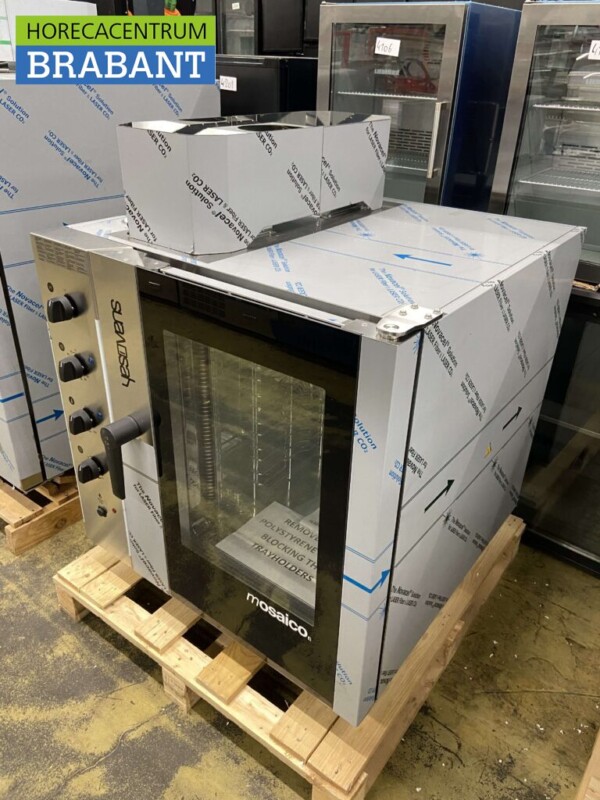 RVS Yesovens Mosaico Oven Stoomoven Combisteamer Steamer 7 x 1/1 GN GAS Horeca - Afbeelding 3