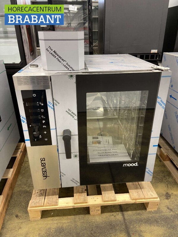 RVS Yesovens Mood Oven Stoomoven Combisteamer Steamer 6 x 60/40 cm GAS Horeca
