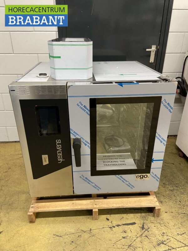 RVS Yesovens Ego Oven Stoomoven Combisteamer Steamer 7 x 1/1 GN GAS/400V Horeca