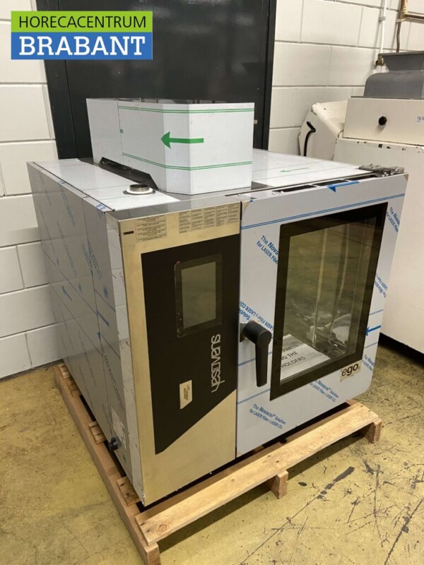 RVS Yesovens Ego Oven Stoomoven Combisteamer Steamer 7 x 1/1 GN GAS/400V Horeca - Afbeelding 2