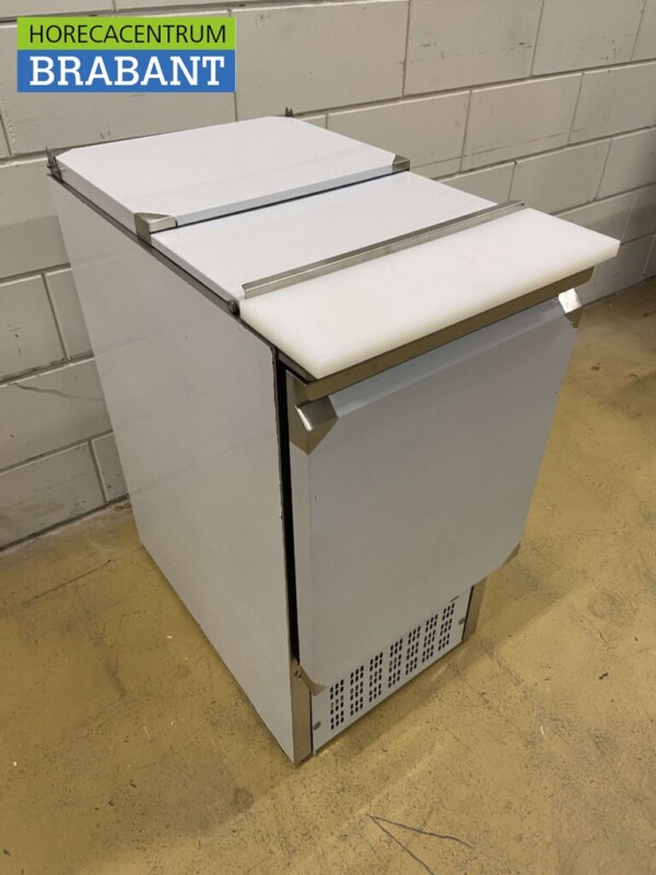 RVS Saladette Koelwerkbank 1 deur 1/1 GN 43,5 cm 230V Horeca - Afbeelding 3