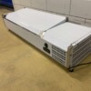 RVS Opzetvitrine Opzet koelvitrine saladière 3 x 1/3 en 1 x 1/2 GN 120 cm Horeca - Afbeelding 2