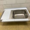 RVS Spoelblad Spoelbak 100 x 70 cm Horeca