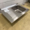 RVS Spoelblad Spoelbak 100 x 70 cm Horeca - Afbeelding 5