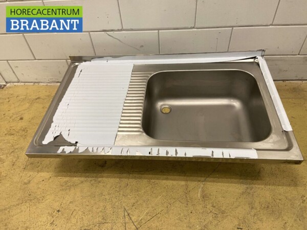 RVS Spoelblad Spoelbak 120 x 70 cm Horeca