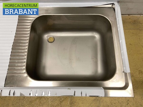 RVS Spoelblad Spoelbak 120 x 70 cm Horeca - Afbeelding 4