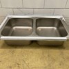 RVS Spoelblad Dubbele spoelbakken 120 x 70 cm Horeca