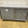 HCB RVS Werkkast Kast 2 schuifdeuren Premium-line 140 cm Horeca