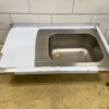 RVS Spoelblad Spoelbak 100 x 60 cm Horeca